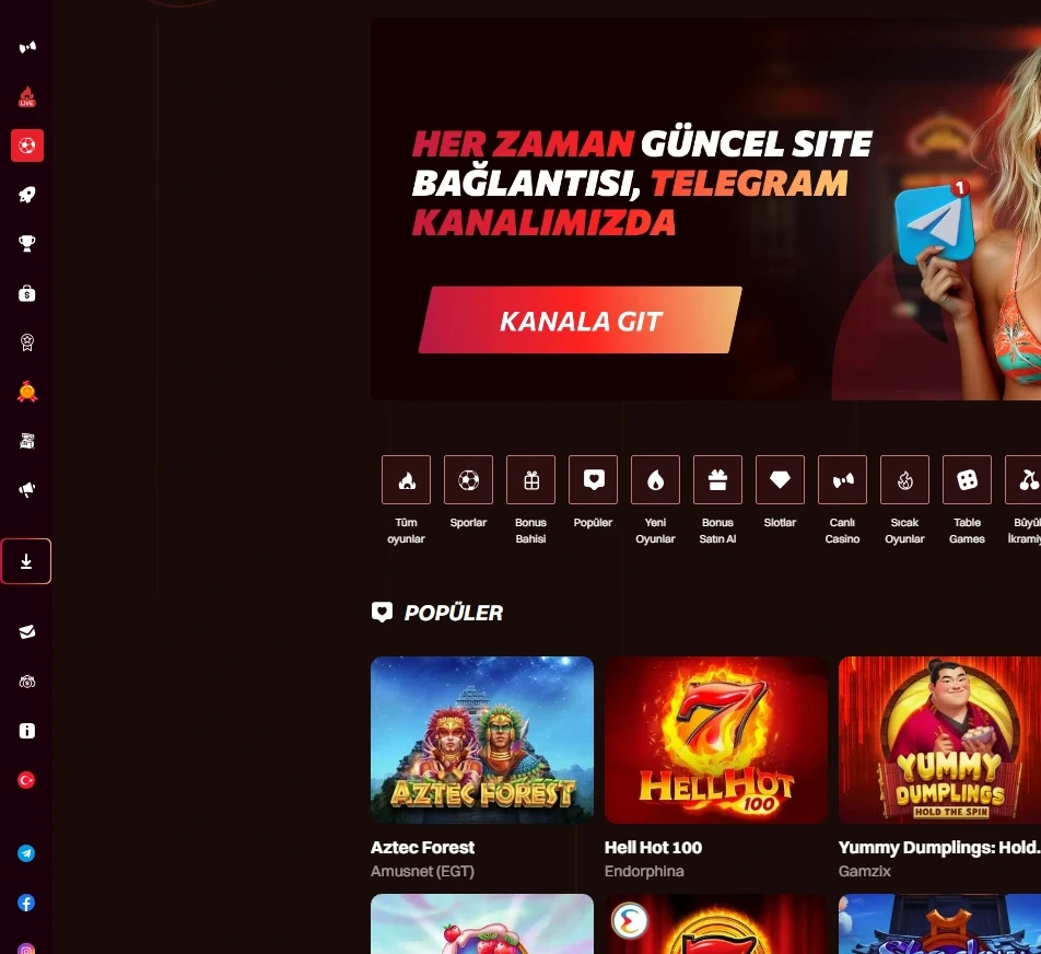 Alev Casino masaüstü bannerı sol panel – canlı oyun masaları